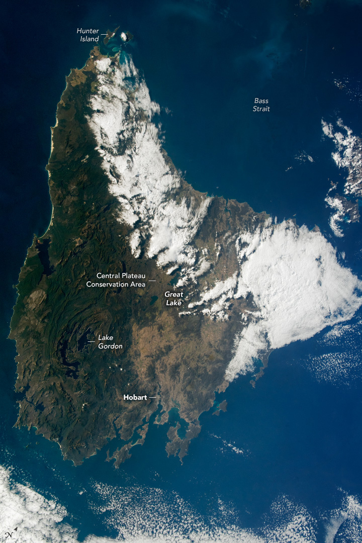 A Wide View of Tasmanian Terrain - related image preview