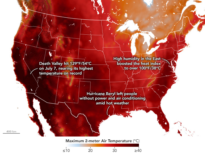 Extreme Heat Hammers U.S. Coasts - related image preview