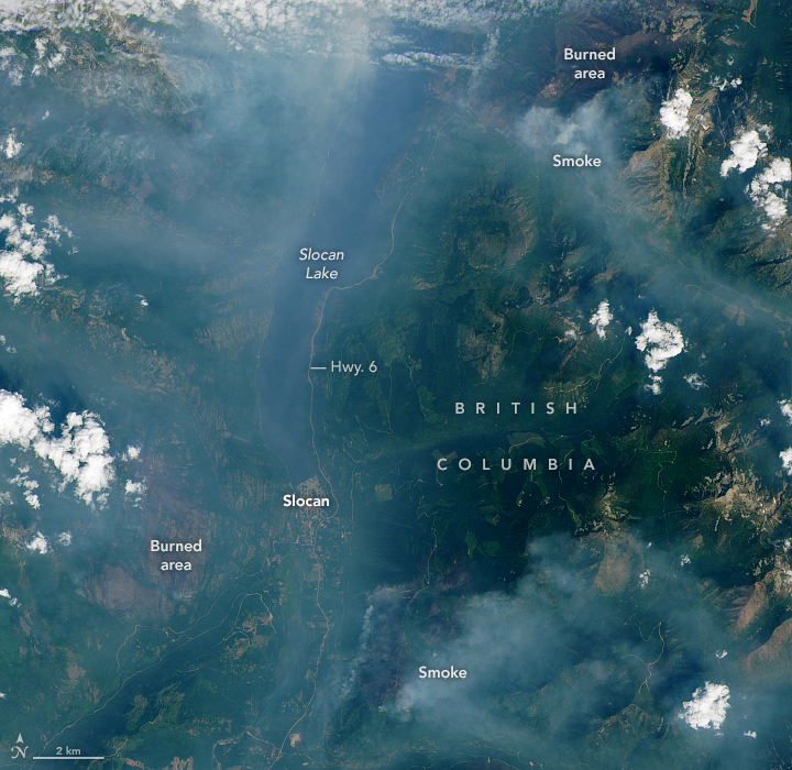 Smoke Fills the Slocan Valley - related image preview