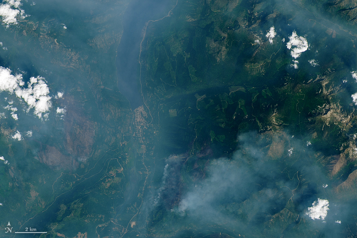 Smoke Fills the Slocan Valley - related image preview