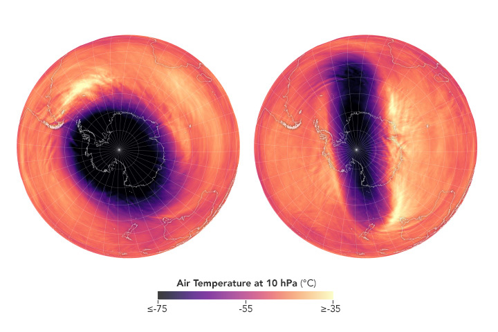 A Series of Rare Disturbances in the Stratosphere - related image preview