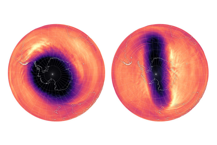 A Series of Rare Disturbances in the Stratosphere