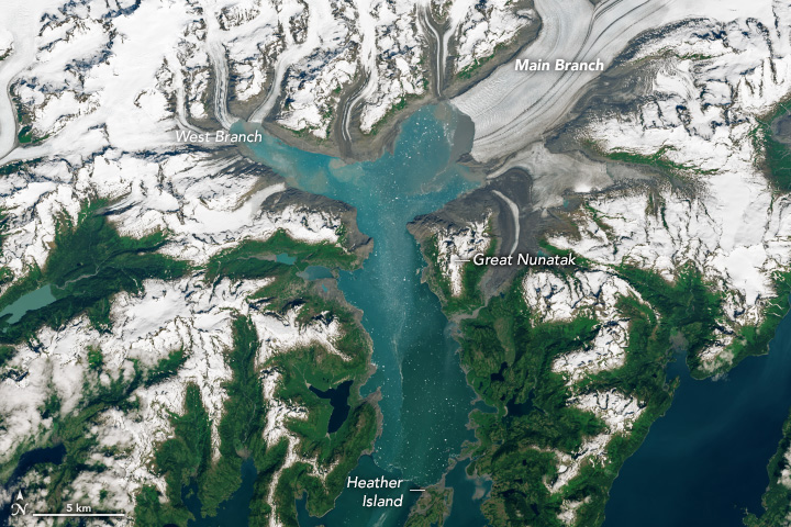 Alaska’s Iconic Columbia Glacier Still Retreats