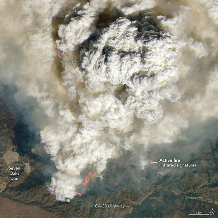 Weather-Making Fire Burns in Southern California - related image preview