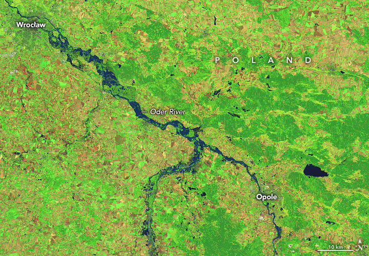 Rivers in Europe Burst Their Banks