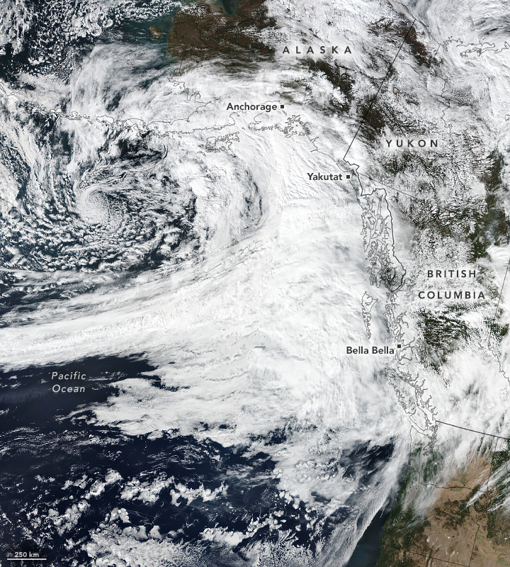 An Uncommonly Strong Atmospheric River