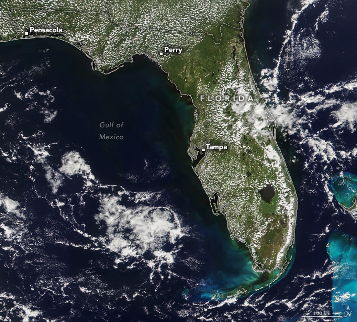 Hurricane Helene Stirs Up Gulf Coast Waters