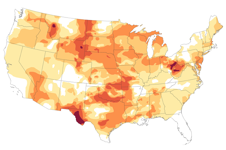 Drought Expands Across the U.S.