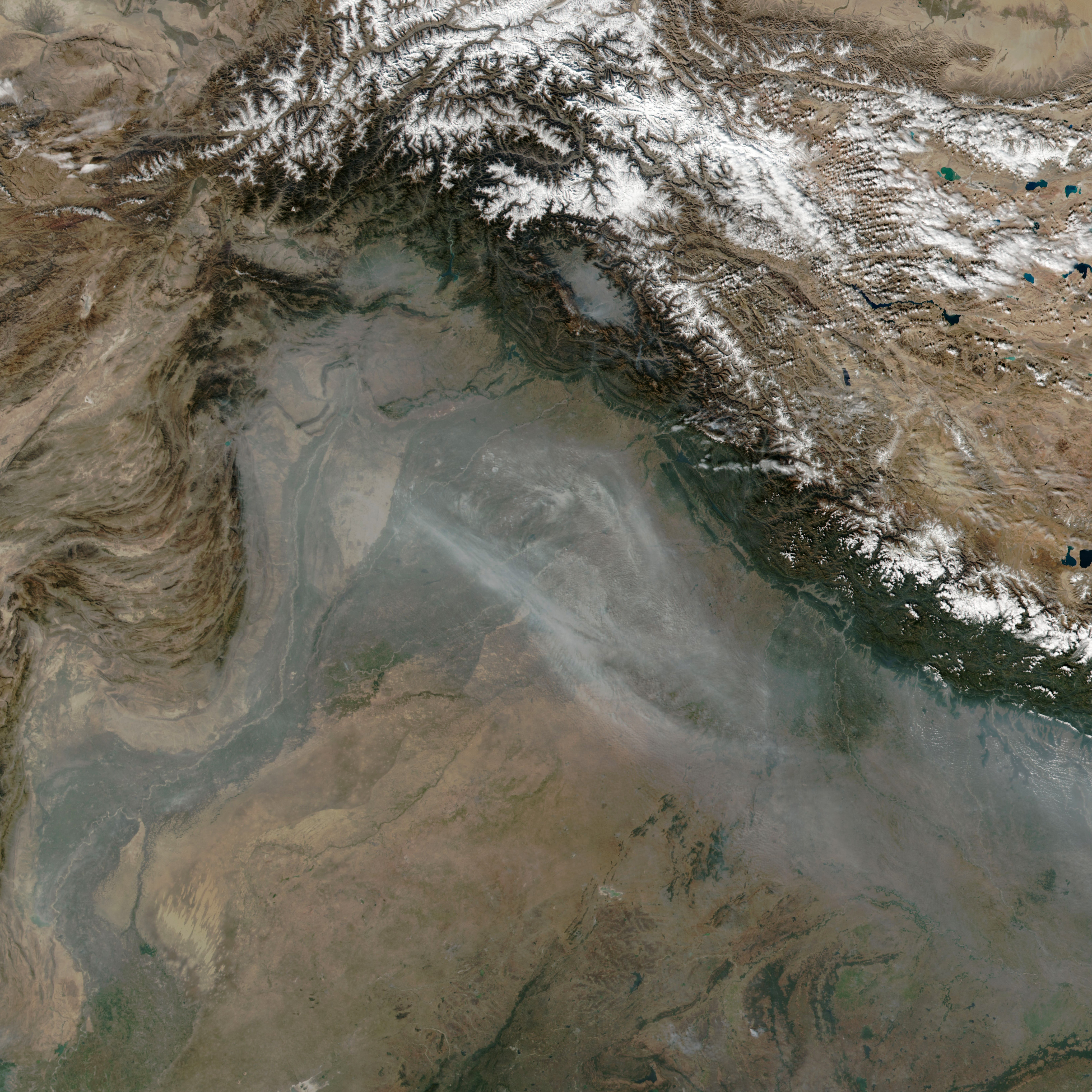 Smoky Skies Over the Indo-Gangetic Plain - related image preview