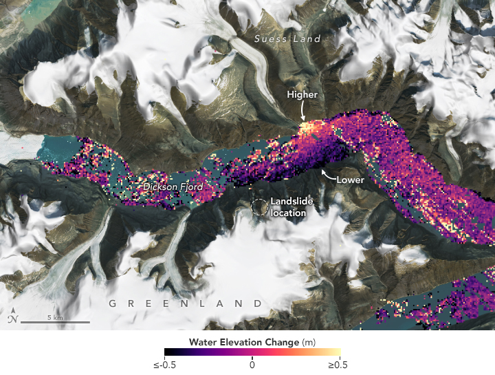 Sizing Up a Greenland Tsunami - related image preview