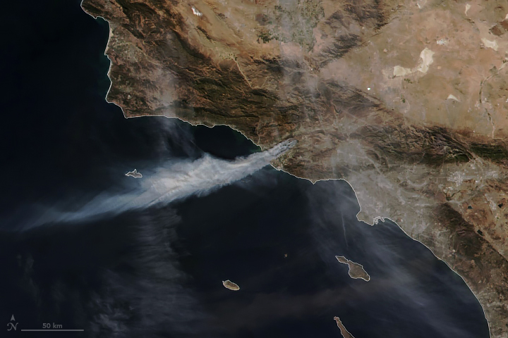 Windblown Smoke in Southern California - related image preview