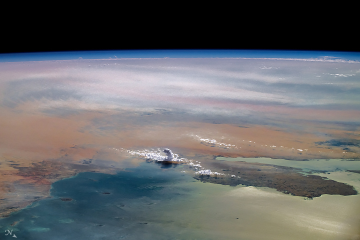 Towering Cloud Over The Arabian Peninsula - related image preview