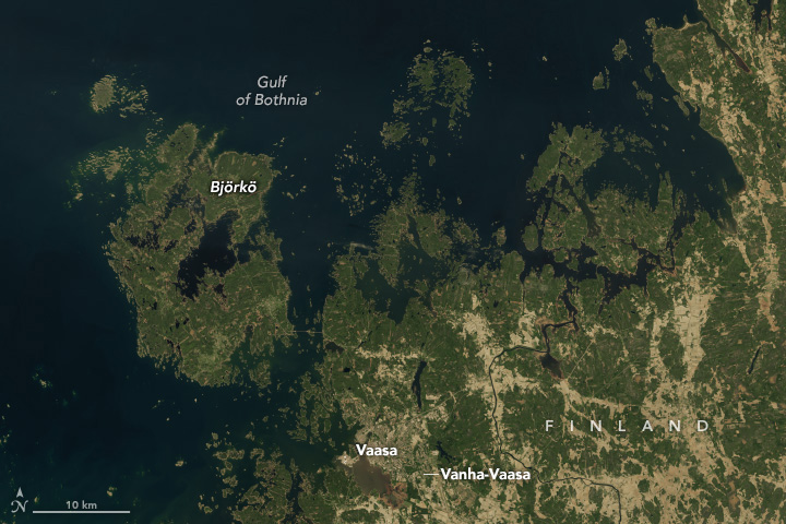 Uplift Underway in Finland’s Kvarken Archipelago