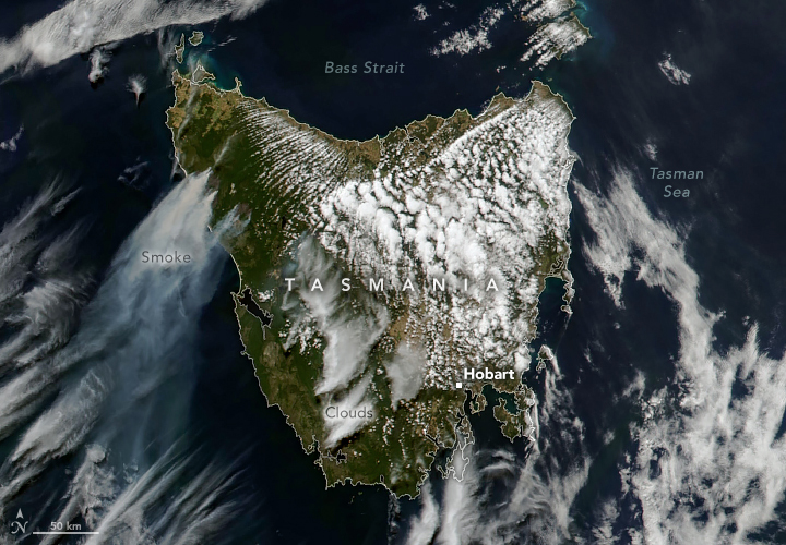 Smoke Billows From Bushfires in Tasmania - related image preview