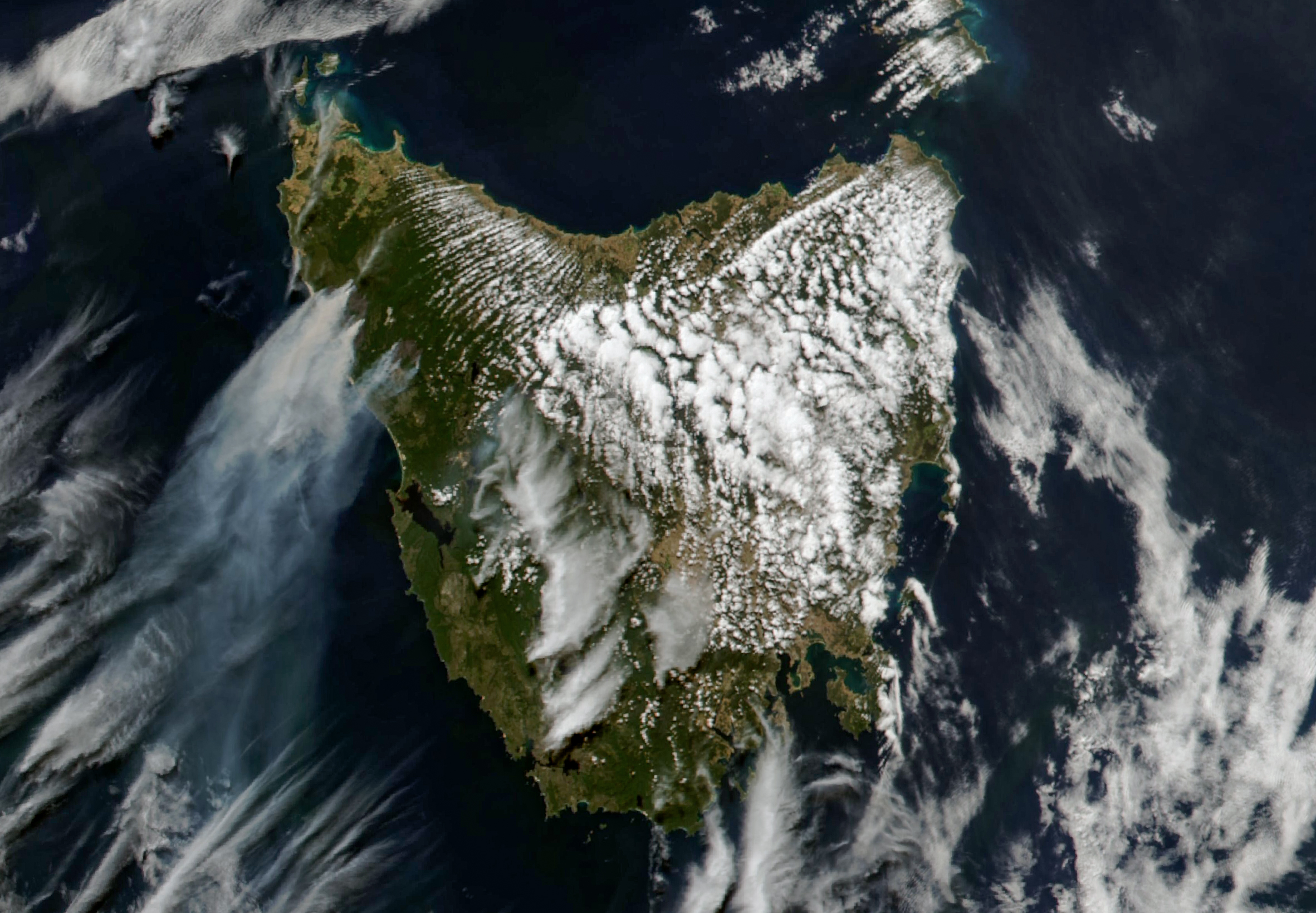 Smoke Billows From Bushfires in Tasmania - related image preview