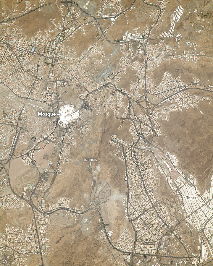 Mecca From Above - related image preview