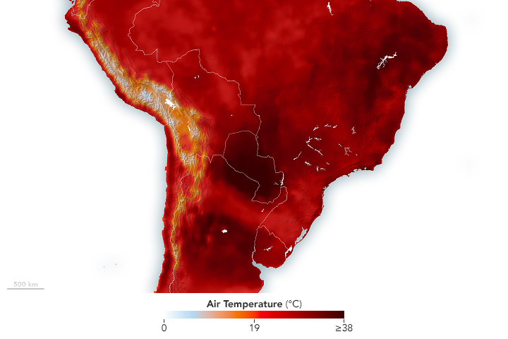 Summer Heat Wave in South America - related image preview