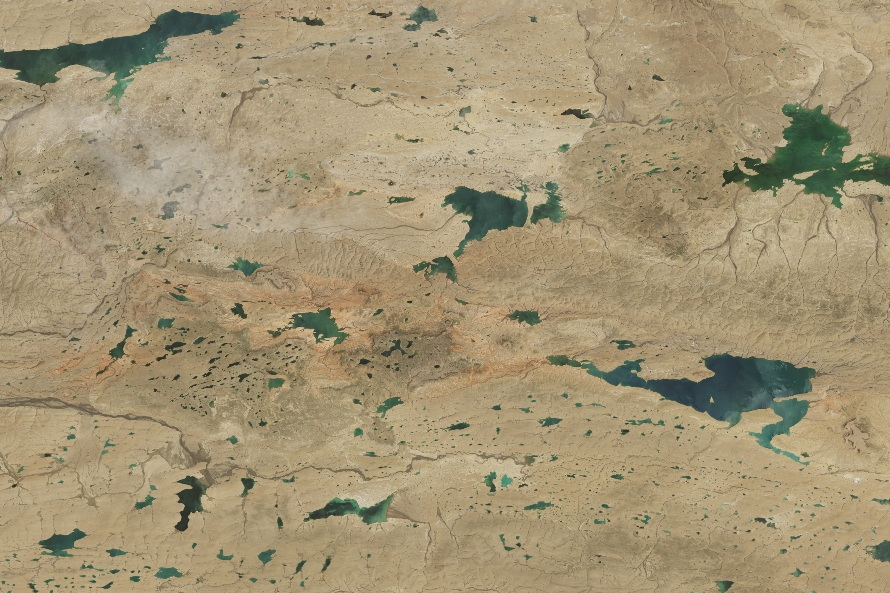 A Proliferation of Lakes on the Tibetan Plateau - related image preview