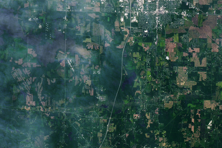 A Tornado Scars Southern Illinois