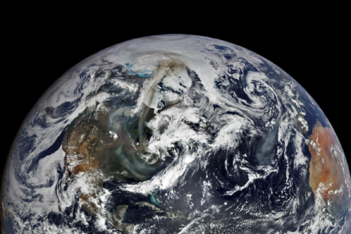 A Haze Over North America