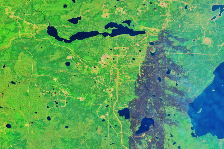 Fires Near Alberta’s Oil Sands