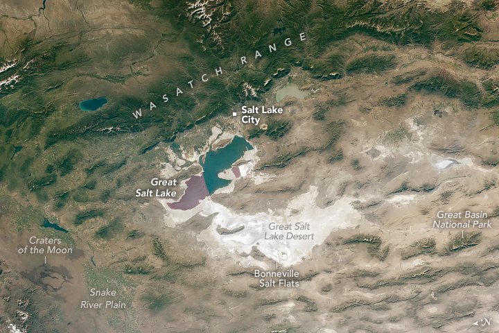 Sweeping Vistas Above the Great Salt Lake - related image preview