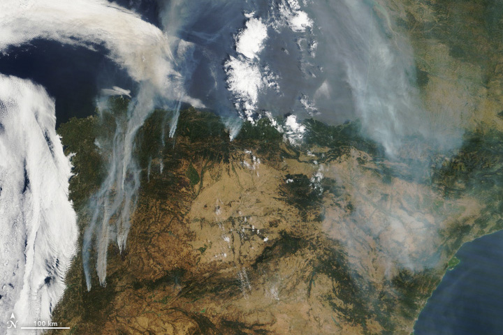 Smoke Blankets the Iberian Peninsula - related image preview