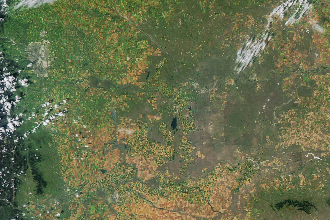 Hail Scars Alberta Farmland - related image preview