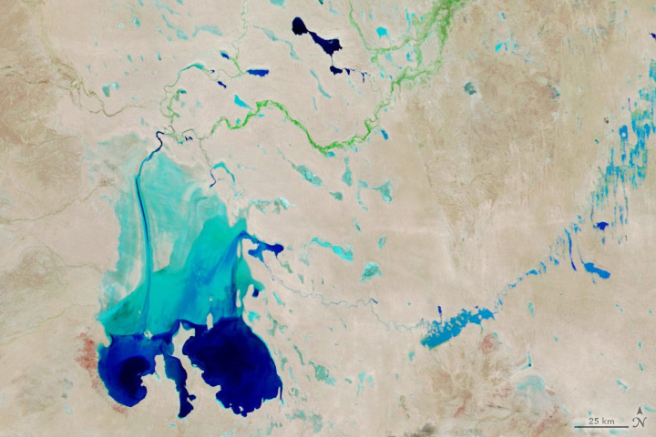 Cooper Creek Replenishes Lake Eyre - related image preview