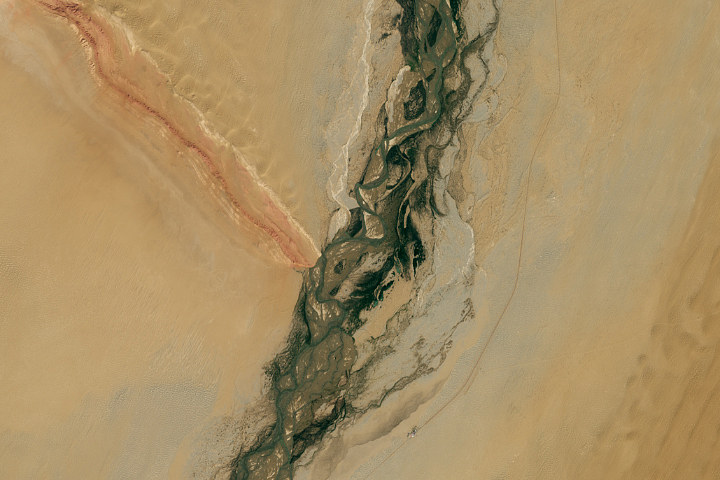 A Desert Intersection