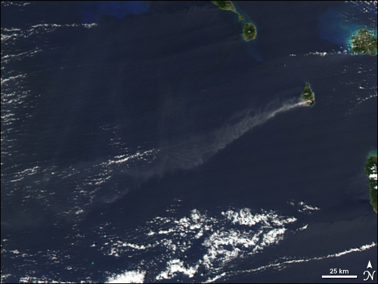 Eruption of Soufriere Hills Volcano