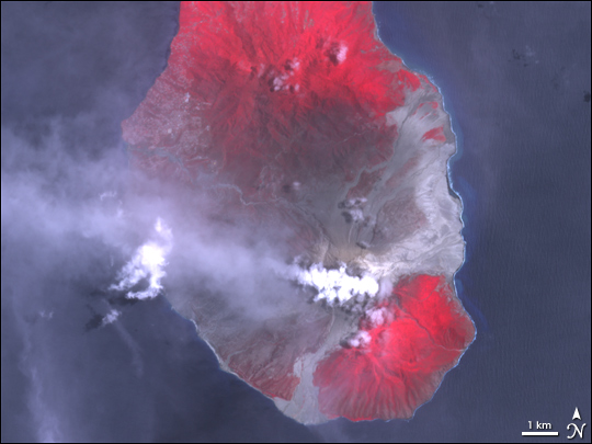 Eruption of Soufriere Hills Volcano