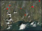 Fires in the Southern United States