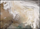 Dust Storm over Eastern China