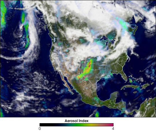 Smoke over Southern United States - related image preview