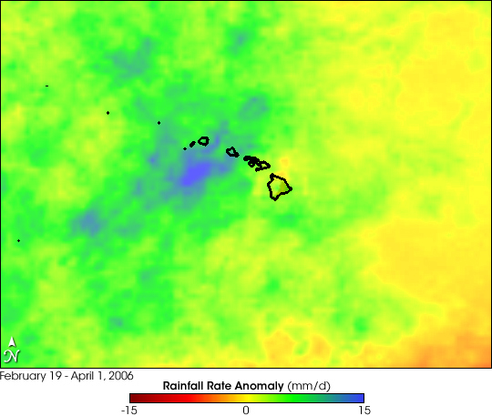 Heavy Rains in Hawaii