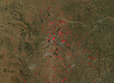 Fires in the Great Plains