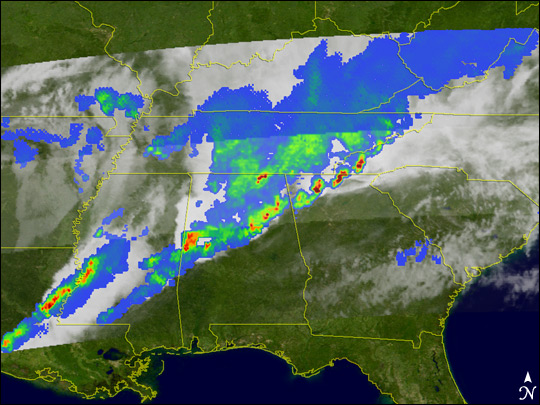 Tornadoes in the Southern United States - related image preview