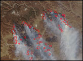 Large Fires in Mongolia