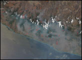 Fires in Southern Mexico