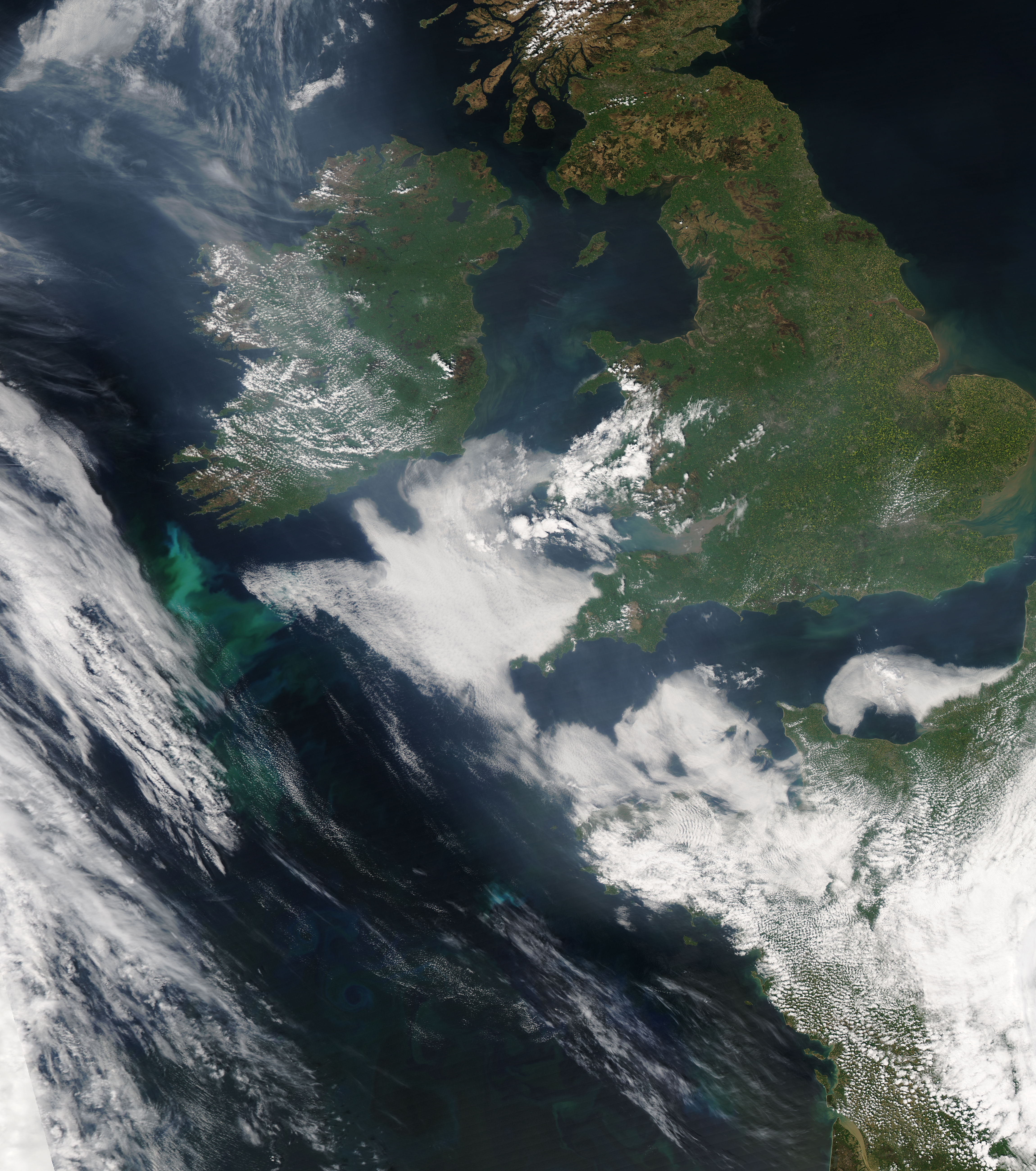 Smoke Over Northern Europe and the Atlantic - related image preview