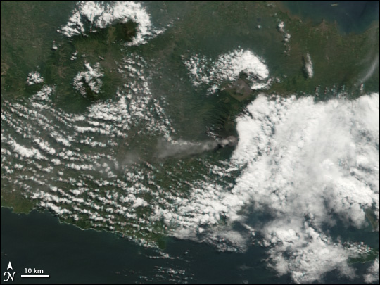 Volcanic Activity on Semeru