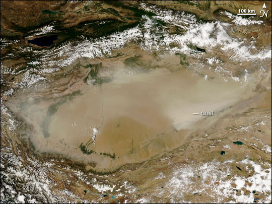 Taklimakan Dust Storm