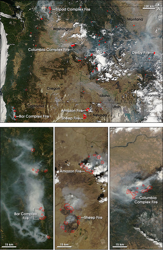 Fires in the Western United States