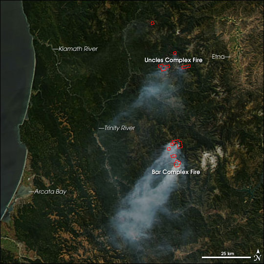 Fires in Northern California