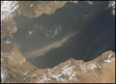 Dust Over the Gulf of Aden