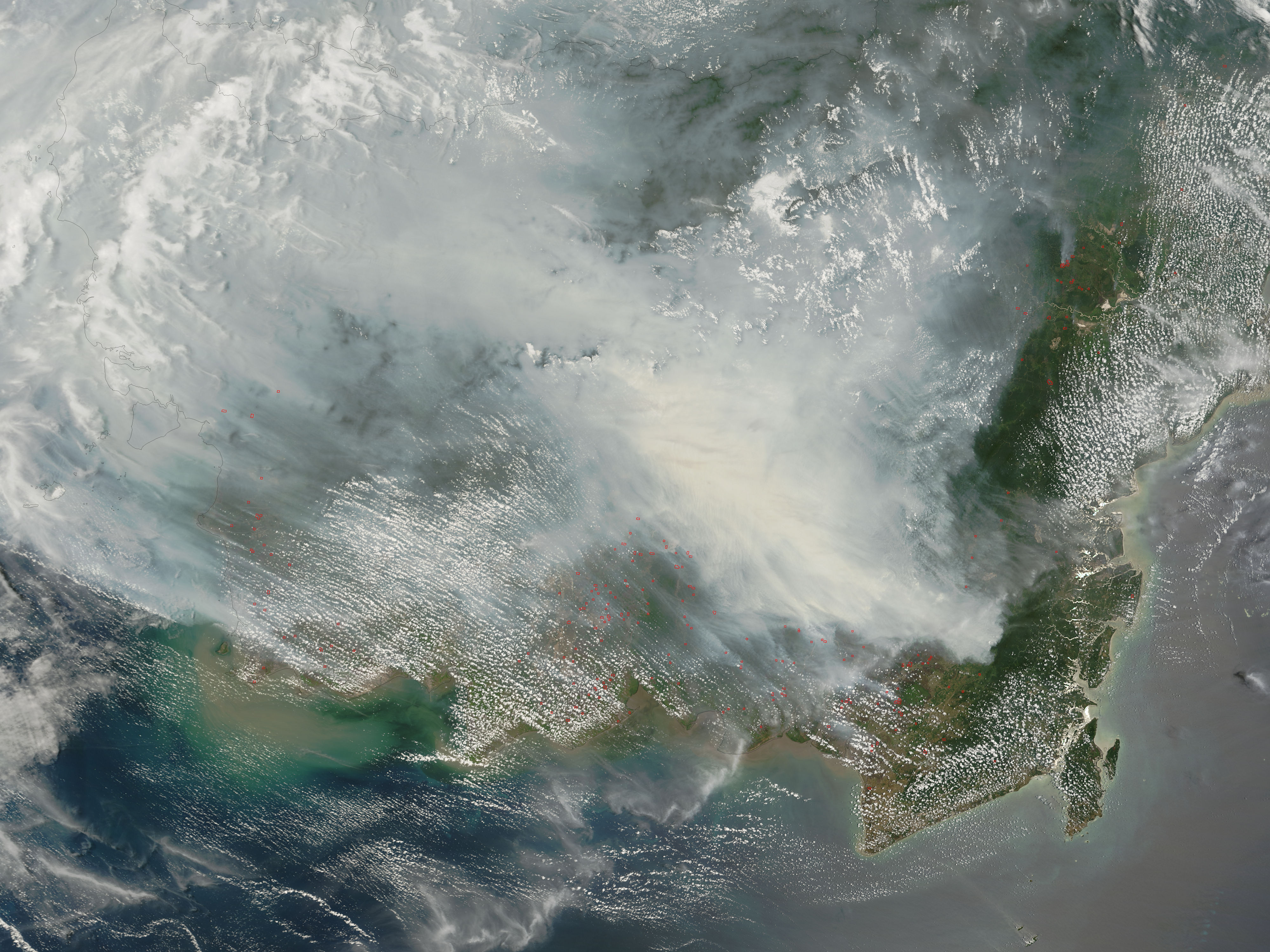 Fires on Borneo - related image preview