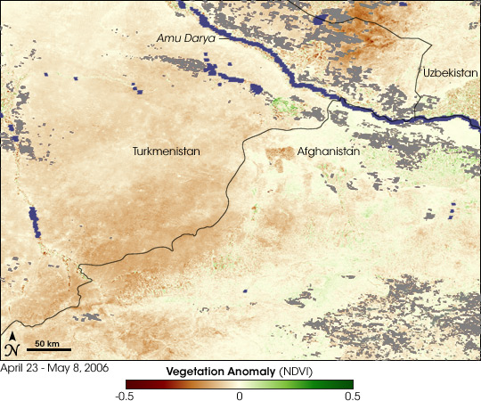 Drought in Central Asia