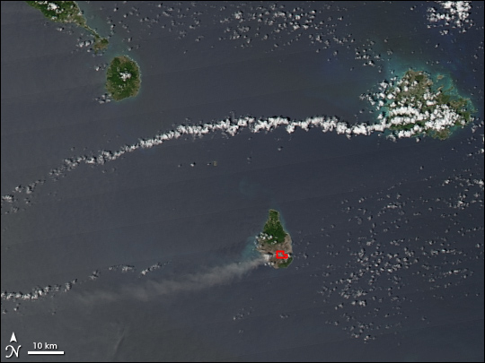 Volcanic Activity on Soufriere Hills