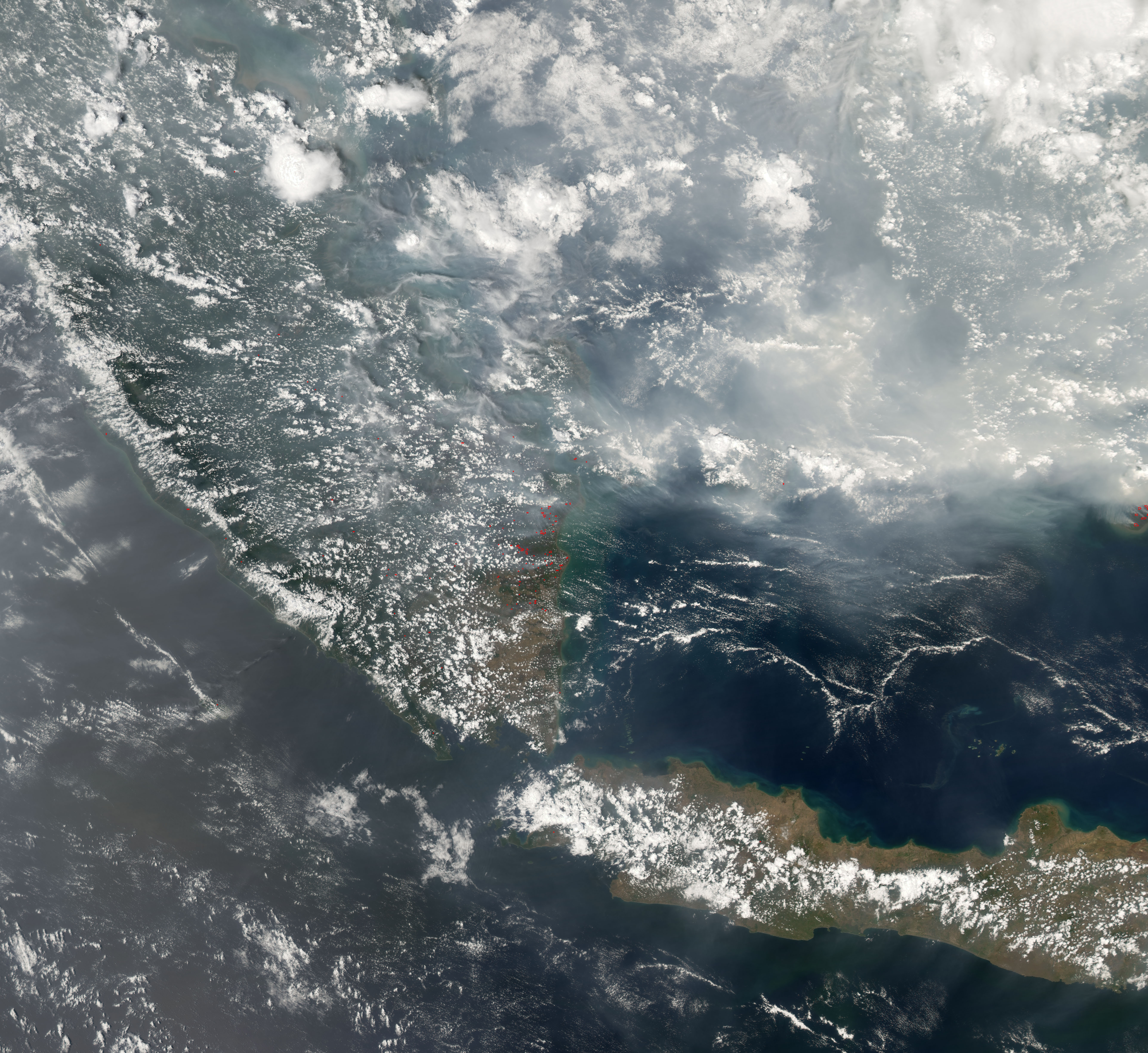 Fires on Borneo and Sumatra - related image preview